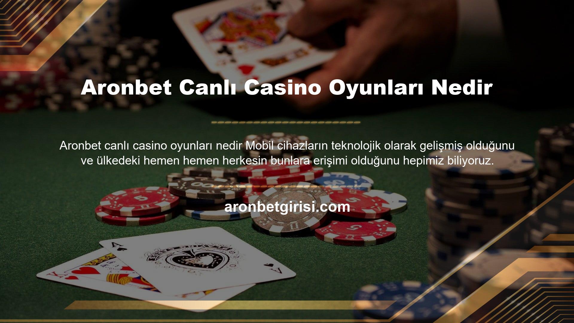 Türk casino tutkunları, mobil casino sitelerine mobil veya tablet cihazlarından kolayca erişebilirler