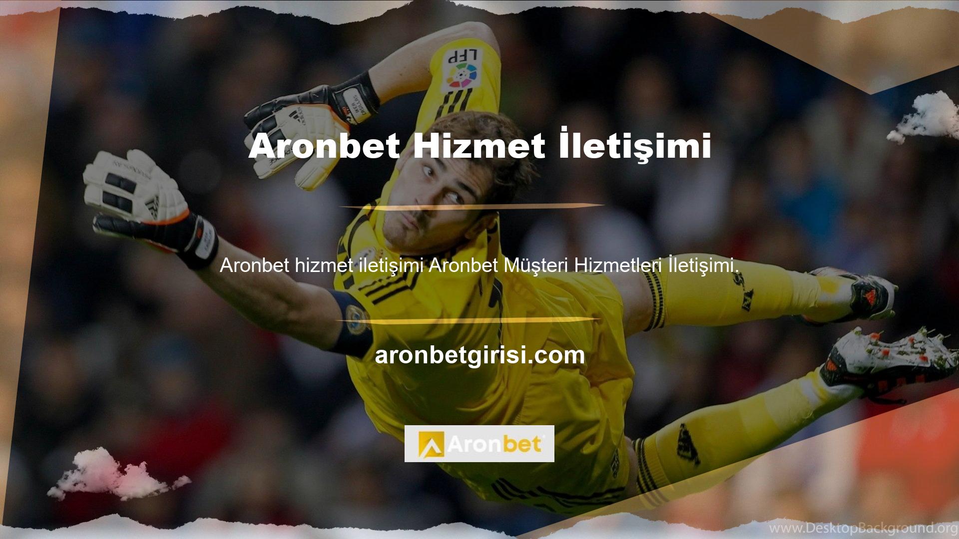 Aronbet Müşteri Hizmetleri bu web sitesinin en önemli özelliklerinden biridir